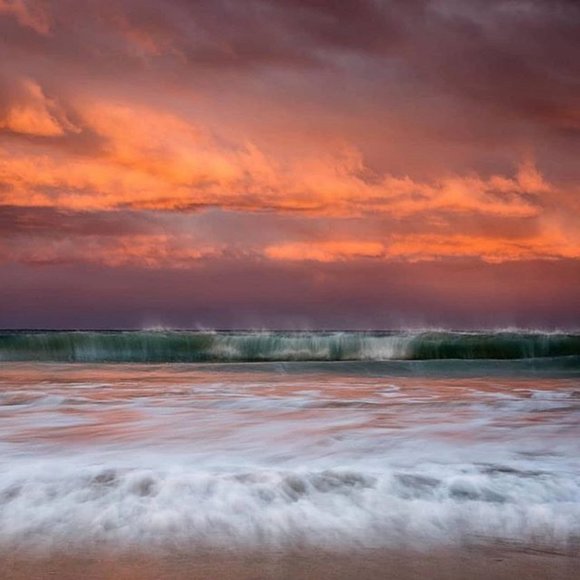 Christa Louise Handmade Silk Wool "Puerta Vallarta" Scarf/Wrap Scarf Wrap 75"L - Picture 9 of 9